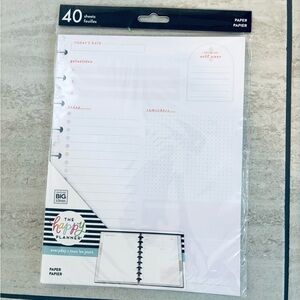 ❗️The Happy Planner Self-Care and Reminders Paper Pack